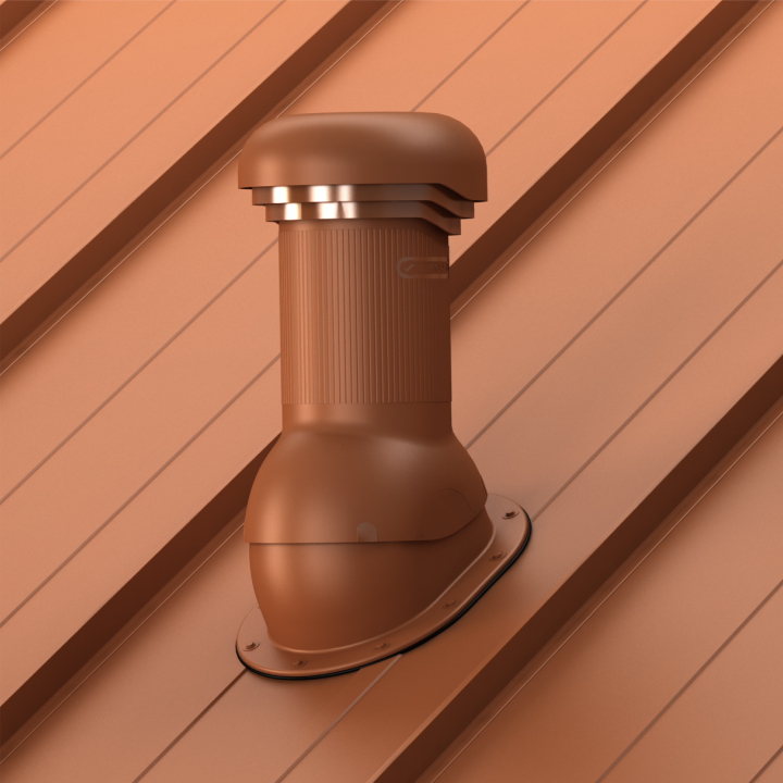 Coșuri ventilare tablă fălțuită și click Ø150 WiroVent PRO