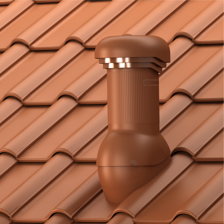 Coșuri ventilare țiglă ceramică Ø150 WiroVent PRO
