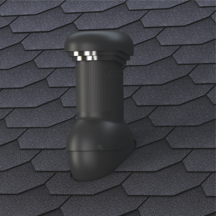 Coșuri ventilare șindrilă bituminoasă Ø150 WiroVent PRO