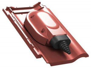 element trecere conducte panou solar tigla ceramica creaton balance rosu