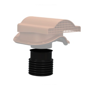 montaj racord flexibil element ventilare acoperis 