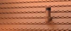 Coș aerisire cu eliminare condens Perfekta PLUS Ø125 țiglă solzi - Img 5
