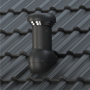 Coș de ventilare țilgă Bramac Donau cu evacuare condens WiroVent® PRO Ø150 mm - Img 5