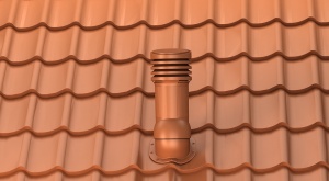 Coș Ventilație Izolat Wirplas Perfekta EVO Ø150 țiglă metalică - Img 5