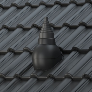 Element trecere antena Acoperiș țiglă Bramac Diametru Reglabil Ø19-90 mm - Img 3