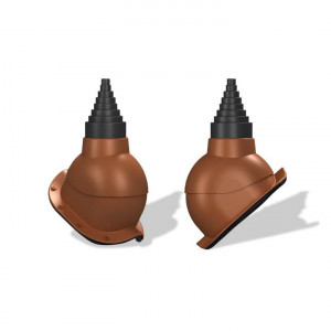 Element trecere antena Acoperiș țiglă metalică Diametru Reglabil Ø19-90 mm