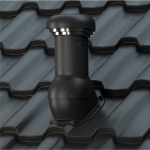 Coș de ventilare Profil U cu evacuare condens PRO Ø150 mm pentru Țiglă Metalică - Img 6
