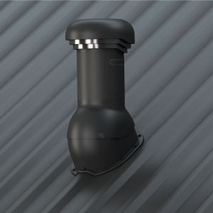 Coș de ventilare tablă cutata H50 cu evacuare condens WiroVent® PRO Ø150 mm - Img 7
