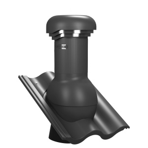 Coș de ventilare țilgă Bramac Romana cu evacuare condens WiroVent® PRO Ø150 mm