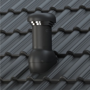 Coș de ventilare țilgă Bramac Tectura cu evacuare condens WiroVent® PRO Ø150 mm - Img 5