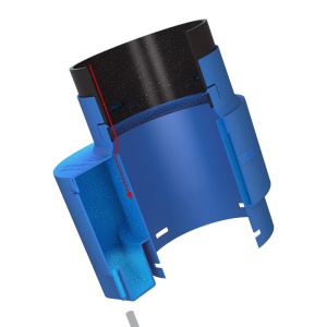 Colector condens 150 mm debit mare