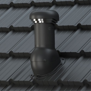 Coș de ventilare Profil P cu evacuare condens PRO Ø150 mm pentru Țiglă Metalică - Img 4