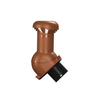 Coș de ventilare tablă cutata H35 cu evacuare condens WiroVent® PRO Ø150 mm - Img 4
