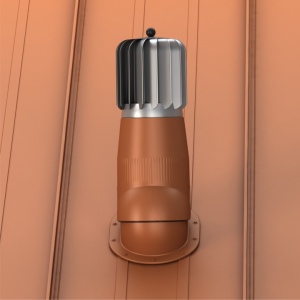 Coș rotativ ventilație cu eliminare condens Turbo tabla faltutia - Img 1
