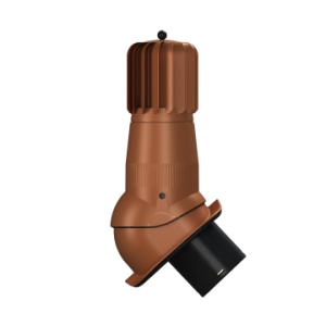 Coș Ventilație Rotativ cu Evacuare Condens Wirplas Turbo Perfekta EVO Ø150 țiglă metalică PP (Polipropilenă) - Img 2