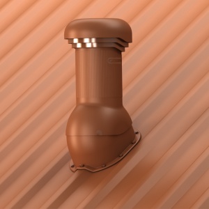 Coș de ventilare tablă cutata H50 cu evacuare condens WiroVent® PRO Ø150 mm - Img 3