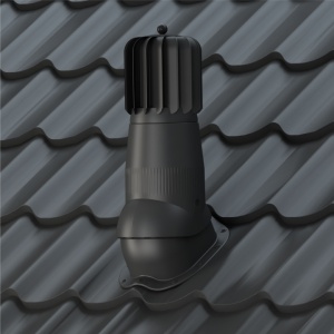 Coș de Ventilație Rotativ Wirplas Turbowent EVO Ø150 țiglă metalică AL vopsit - Img 6