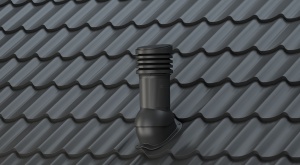 Coș Ventilație Izolat Wirplas Perfekta EVO Ø150 țiglă metalică - Img 4