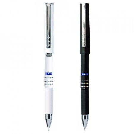 Pix Axo corp alb/corp negru, mina albastra 1mm - LINC