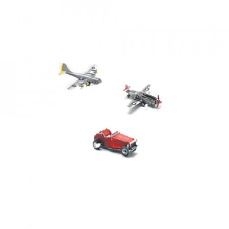 Minimodel motorizat tip puzzle 3D - Cat 2