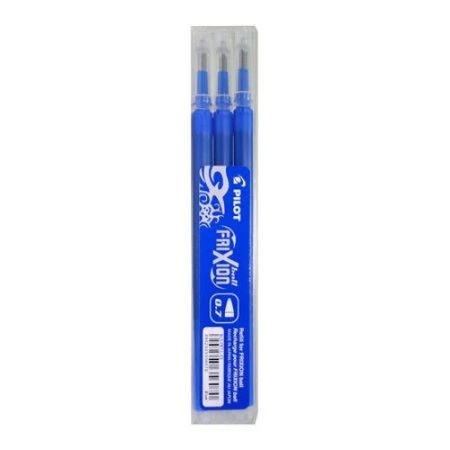Rezerve Roller Frixion Pilot 0.7, albastru, 3/set