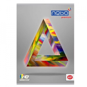 Caiet A4 60 file, NEBO Premium, 80 g, AR - Img 6