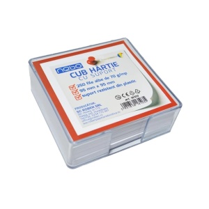 Cub hartie cu suport 250 file 70g|mp - NEBO - Img 3