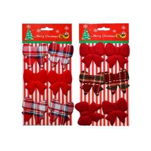 Fundite decorative, material textil, 6/set - Img 1