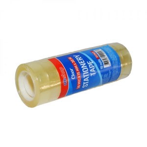 Banda adeziva transparenta, 15mmx30nx40mic 10 buc/set - OFFISHOP - Img 2
