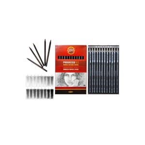 Creion grafit fara lemn, Progresso, HB - Koh-I-Noor - Img 2