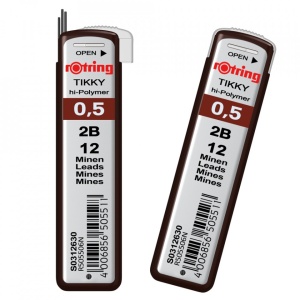 Mine creion 0.5mm HB/B/2B - Rotring - Img 1