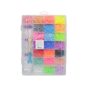 Set creativ elastice, 4200 piese/cutie - Img 3