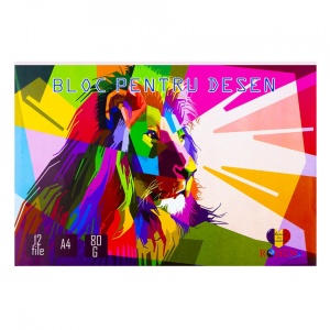 Bloc desen A4 12 file 80 g|mp - Img 3
