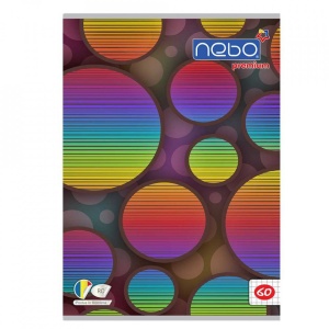 Caiet A4 60 file, NEBO Premium, 80 g, AR - Img 9