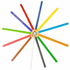 Creioane color Hexagonale Jumbo Set 12 - NEBO - Img 3