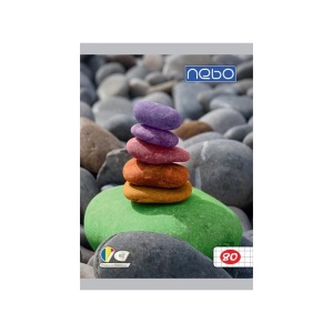 Caiet A5 80 file cu spira AR - NEBO - Img 3
