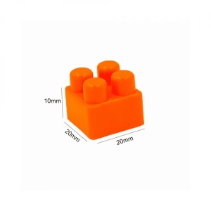 Cuburi constructii in rucsac, 320 piese/570g - ROBENTOYS - Img 6
