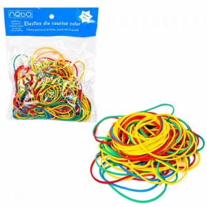 Elastice cauciuc, color, 50 mm, 100 g - NEBO - Img 3