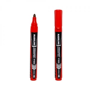Marker permanent markline, rosu MP100RED – Linc - Img 1