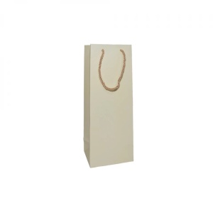 Punga cadou unicolora, premium, pentru sticle 36x12x9,6 cm - Img 6