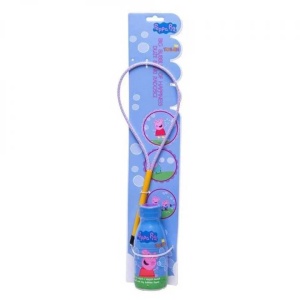 Set inel+solutie pentru baloane de sapun, 250ml, Peppa Pig - TUBAN - Img 1
