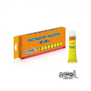 Tempera galben lamaie, 16 ml, 10 buc/set - S-COOL - Img 2
