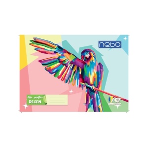Bloc desen A4 16 file 120 g/mp - NEBO - Img 2