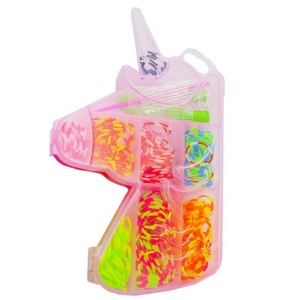 Set creativ elastice, 250 piese, unicorn - Img 1