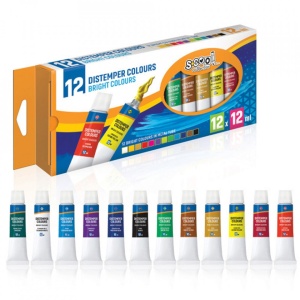 Tempera, 12 ml, 12 culori/set - S-COOL - Img 4
