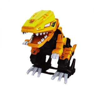 Cuburi constructii Robozaur, cu baterii - T-REX (Tyrannosaurus rex) - Img 2