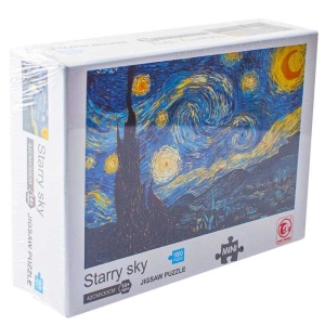 Puzzle carton mini, Noapte instelata, 1000 piese - Img 1