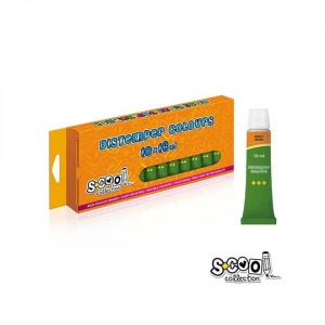Tempera verde deschis, 16 ml, 10 buc/set - S-COOL - Img 2