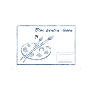 Bloc desen A4 12 file 80 g|mp - Img 2