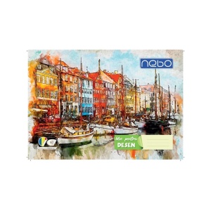 Bloc desen A4 16 file 120 g/mp - NEBO - Img 3